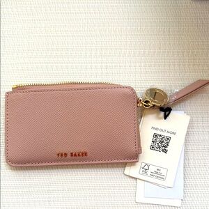 Ted Baker Blush medium Pink rose mourn Zip Cardholder